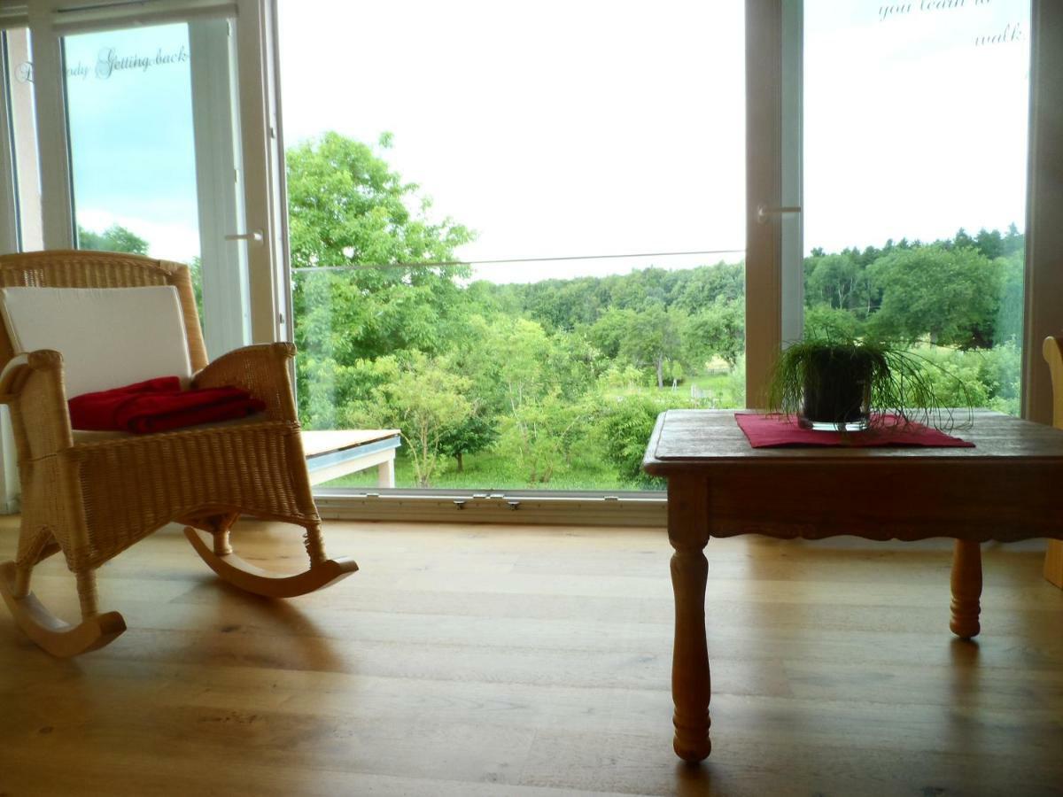 Pension Am Kirschgarten Goessweinstein Eksteriør billede